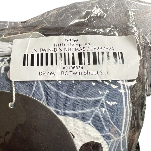 Little Sleepies Nightmare Before Christmas Twin Sheet Set - NWT - Picture 2 of 3